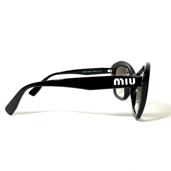 Authentic MIU MIU Black Cat Eyes Sunglasses - Picture 4 of 8